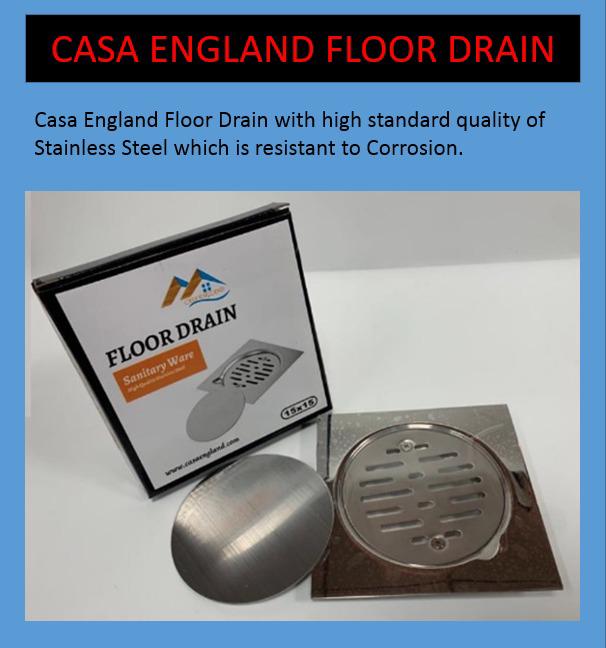 Casa England Stainless Steel Floor Drain — view 2 of 6