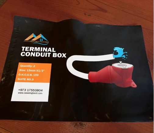 Casa England Terminal Conduit Box (Red Housing) — view 4 of 7