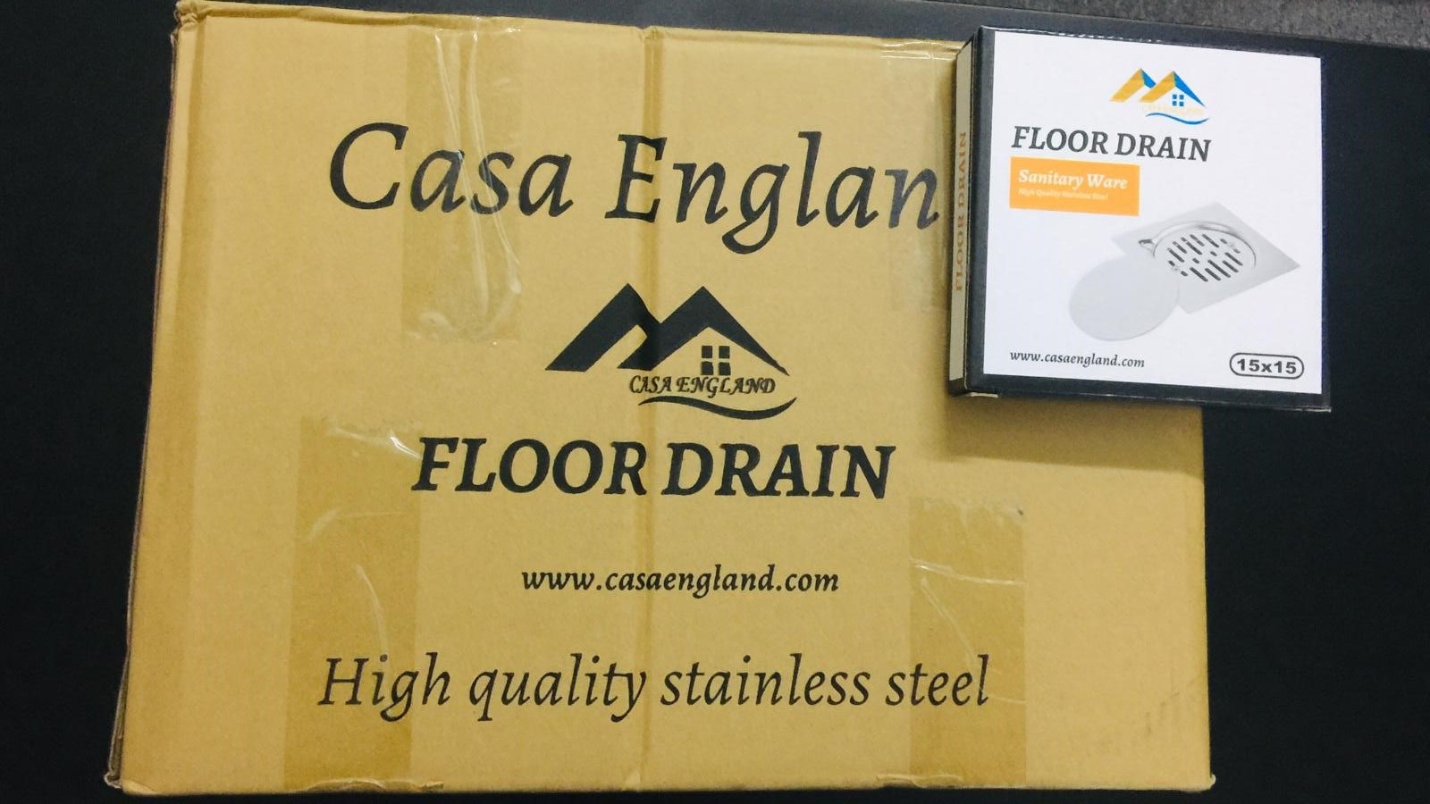 Casa England Stainless Steel Floor Drain — view 4 of 6