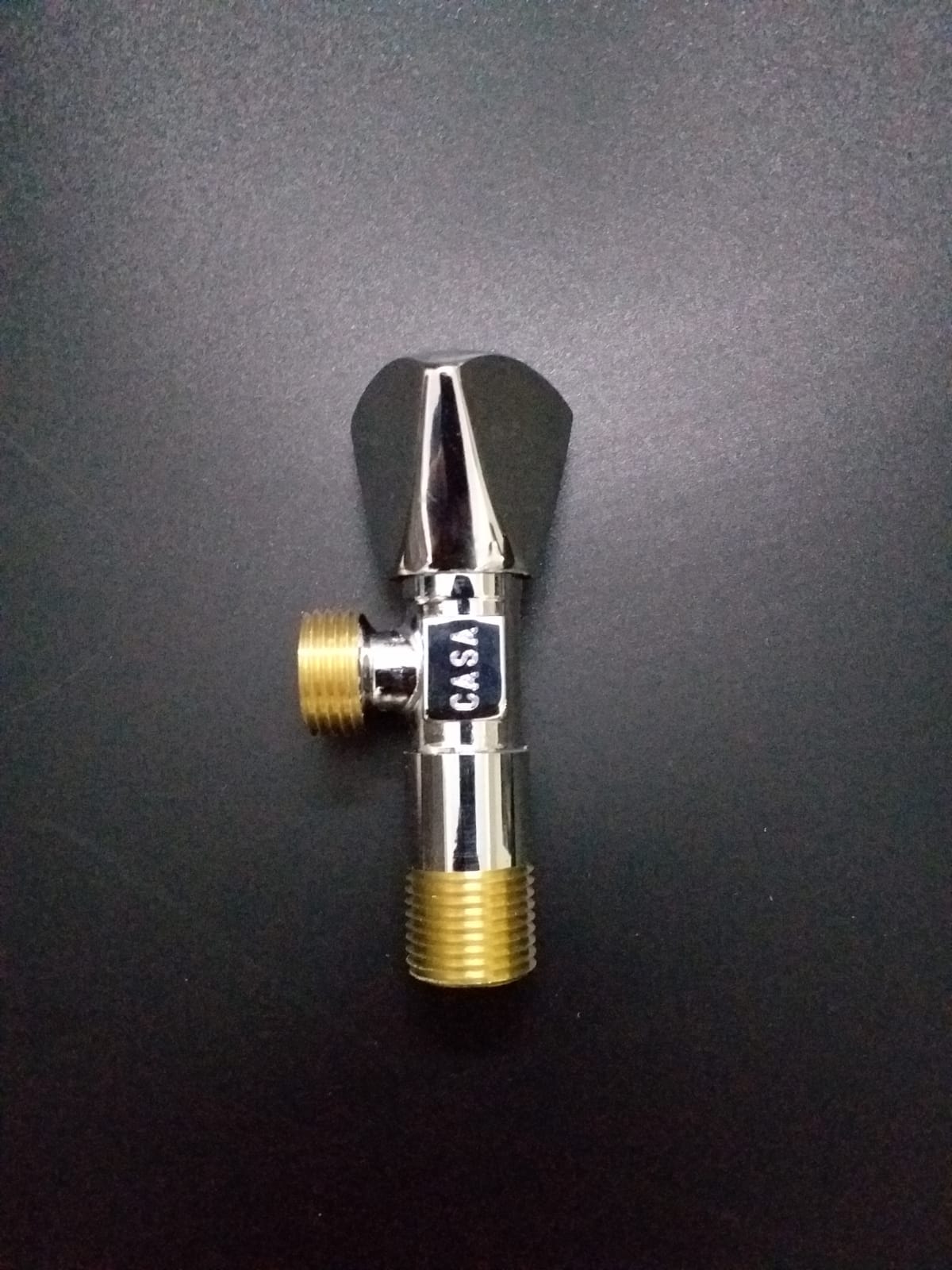 Casa England High Quality Brass Chrome Plated Angle Valve — view 3 of 8